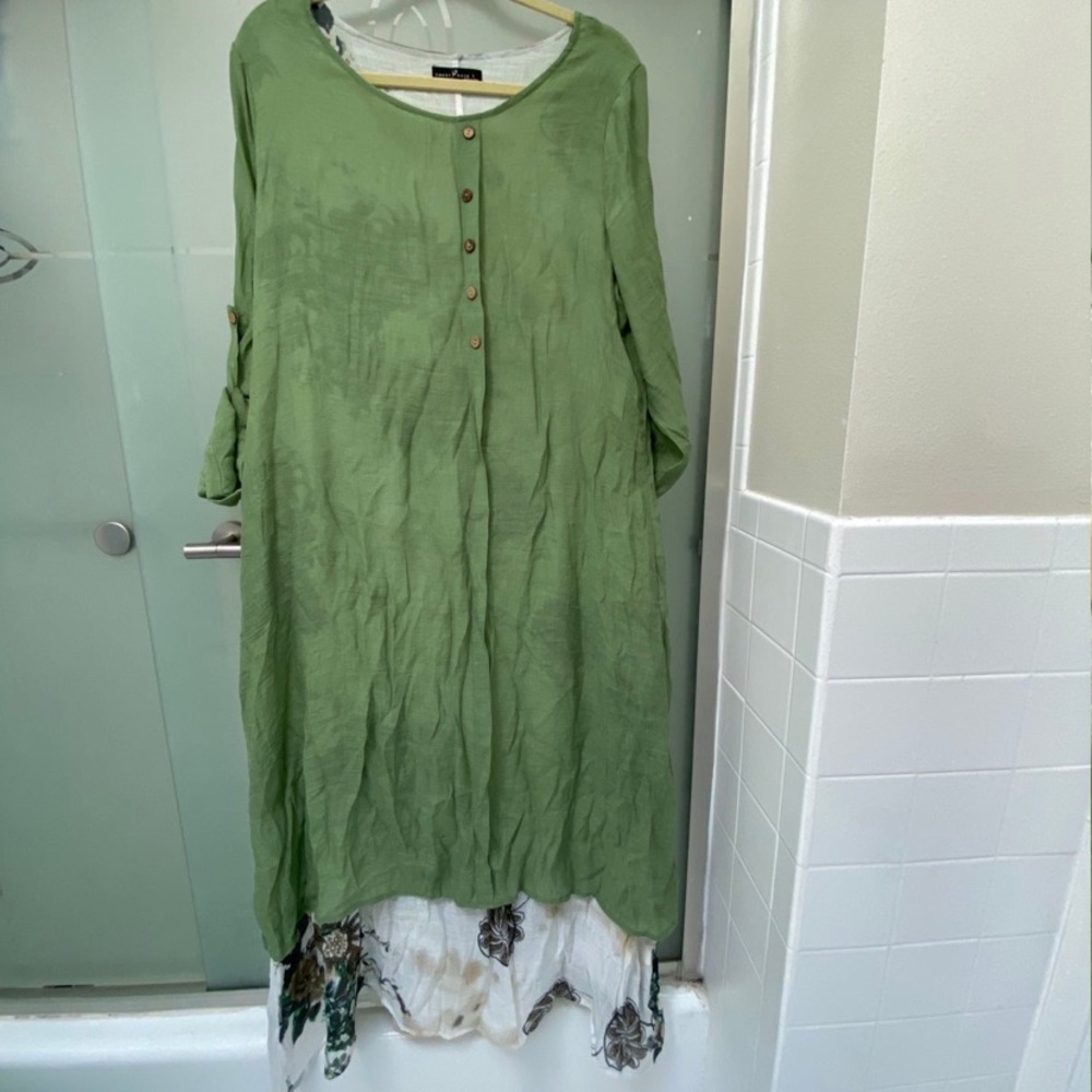 Emery rose large 2 layer dress